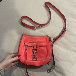 Rebecca Minkoff Leather Cross Body Purse - Pink